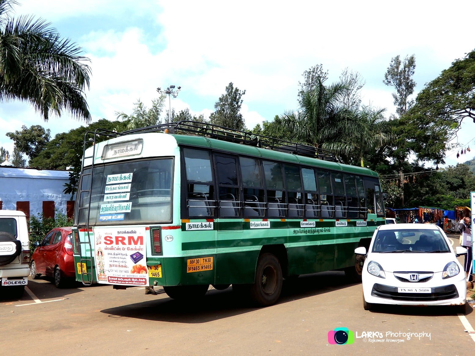 TNSTC TN 30 N 1465 Namakkal to Arapaleeswarar Temple Bus Timings 