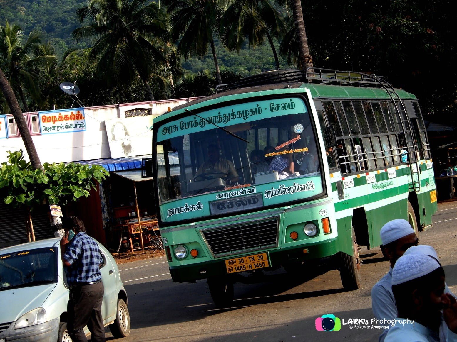 TNSTC TN 30 N 1465 Namakkal to Arapaleeswarar Temple Bus Timings 
