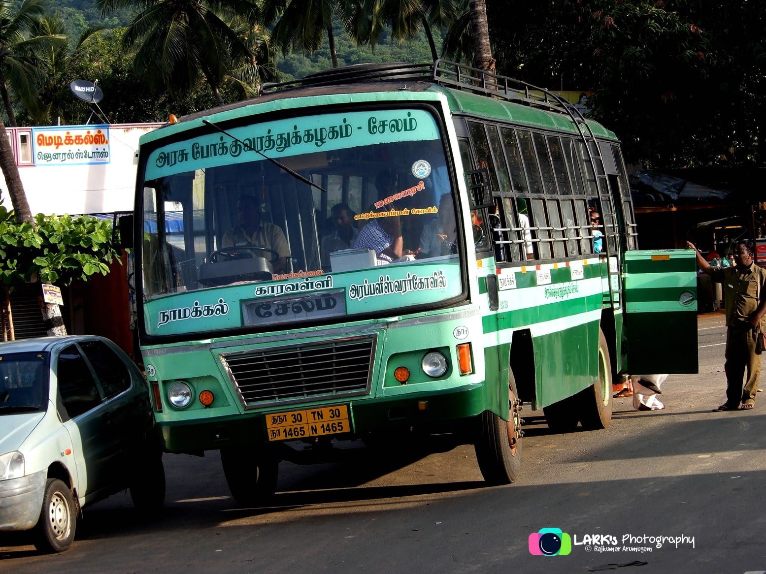 TNSTC TN 30 N 1465 Namakkal to Arapaleeswarar Temple Bus Timings 