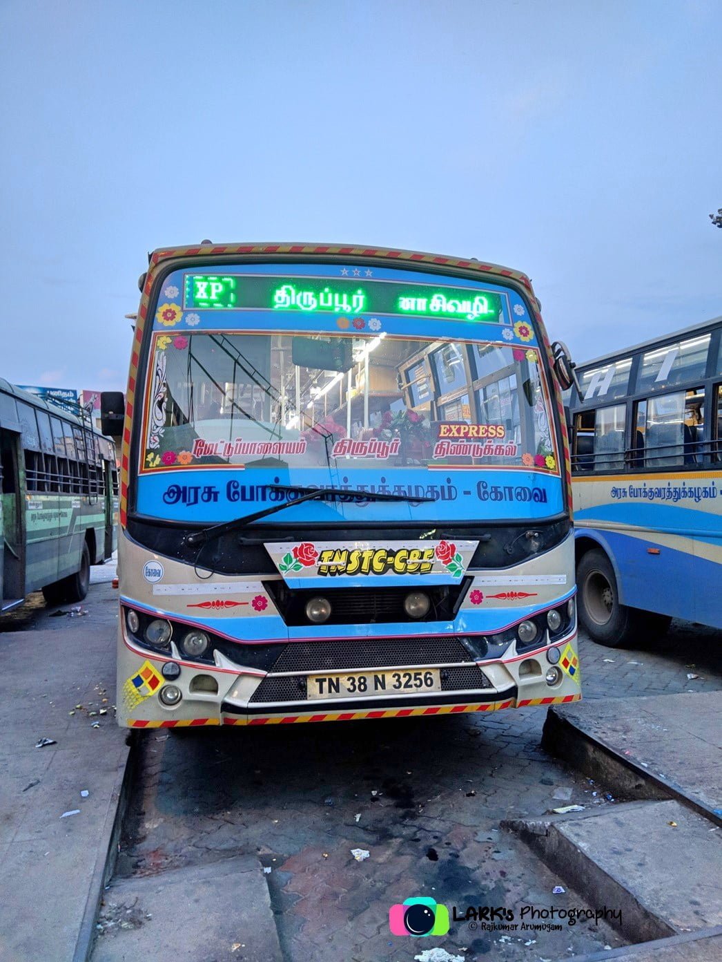 TNSTC TN 38 N 3256 Mettupalayam to Dindigul Bus Timings