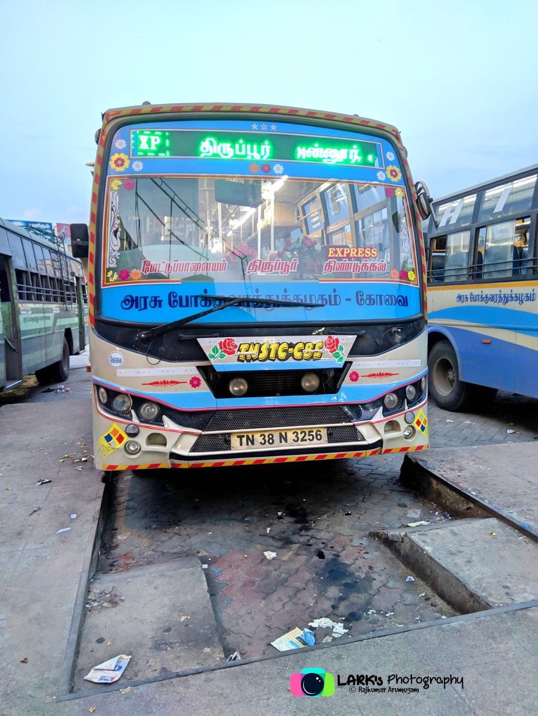 TNSTC TN 38 N 3256 Mettupalayam to Dindigul Bus Timings