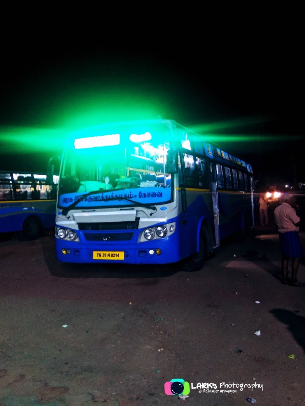 TNSTC TN 39 N 0214 Tiruppur to Theni Bus Timings 