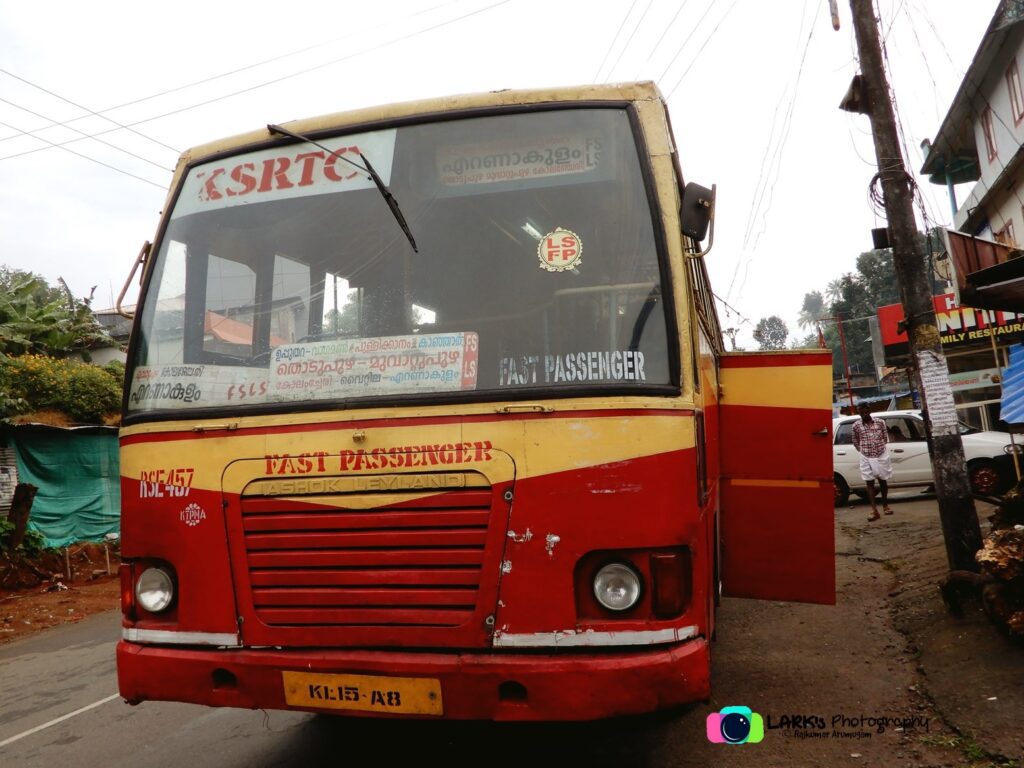 KSRTC RSE 457 Kattappana - Ernakulam Bus Timings