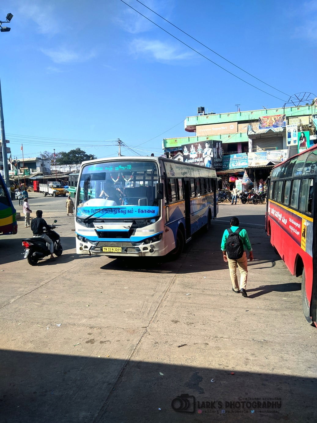 TNSTC TN 33 N 3241 Erode to Thalavadi Bus Timings 