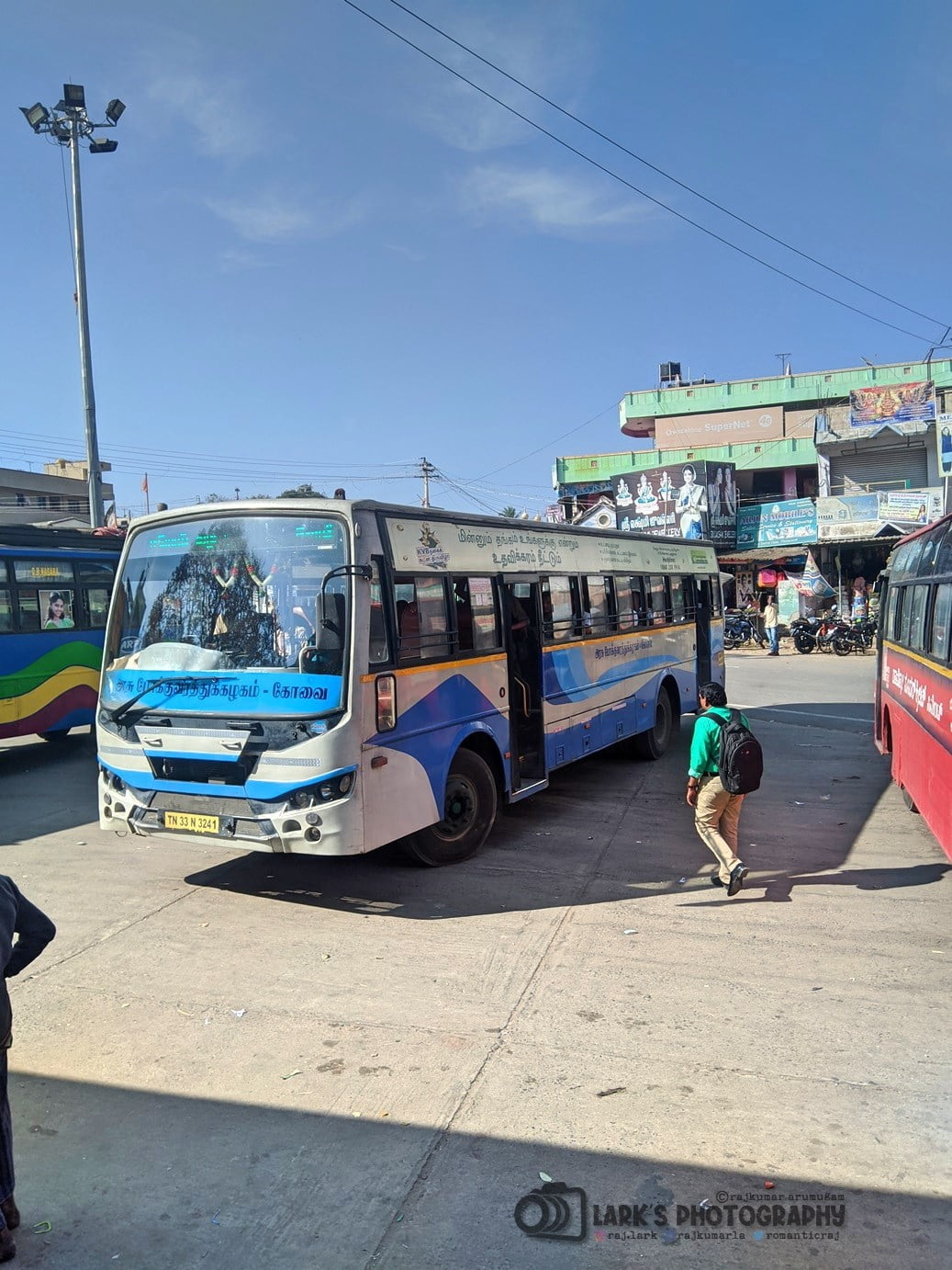 TNSTC TN 33 N 3241 Erode to Thalavadi Bus Timings 