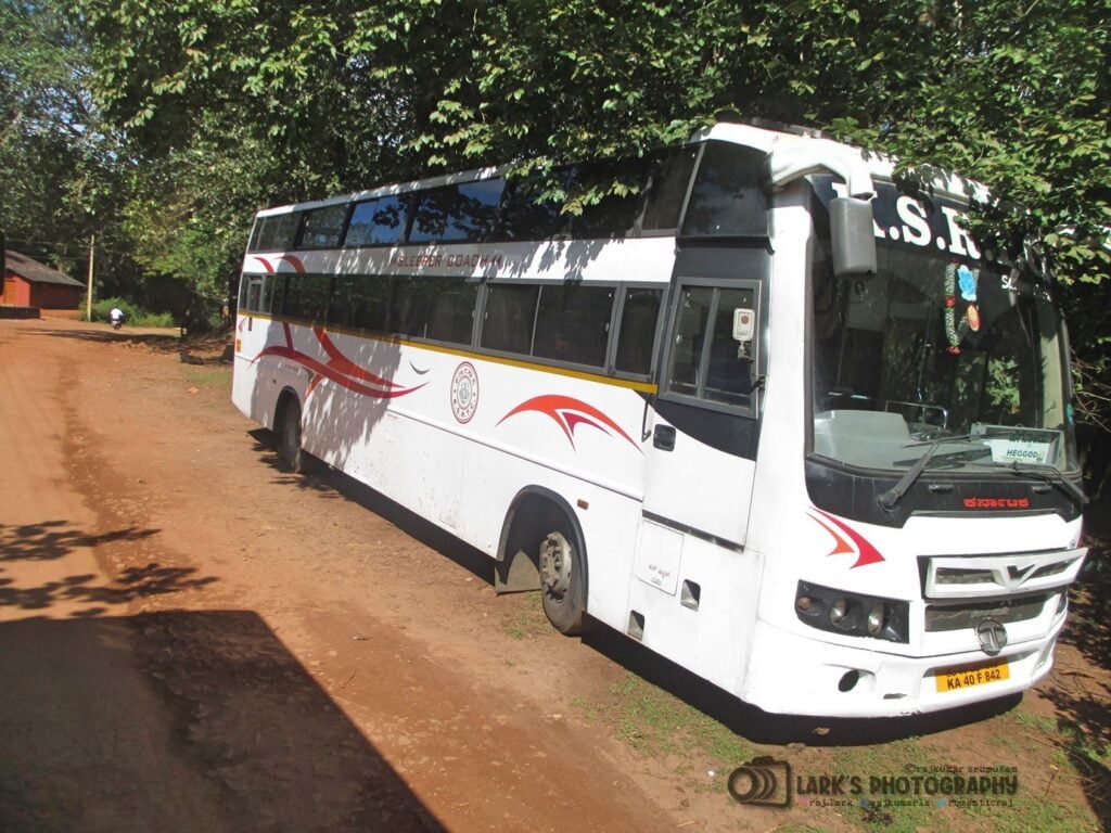 KSRTC KA-40-F-0842 Bangalore - Sagar a - Heggodu Bus Timings