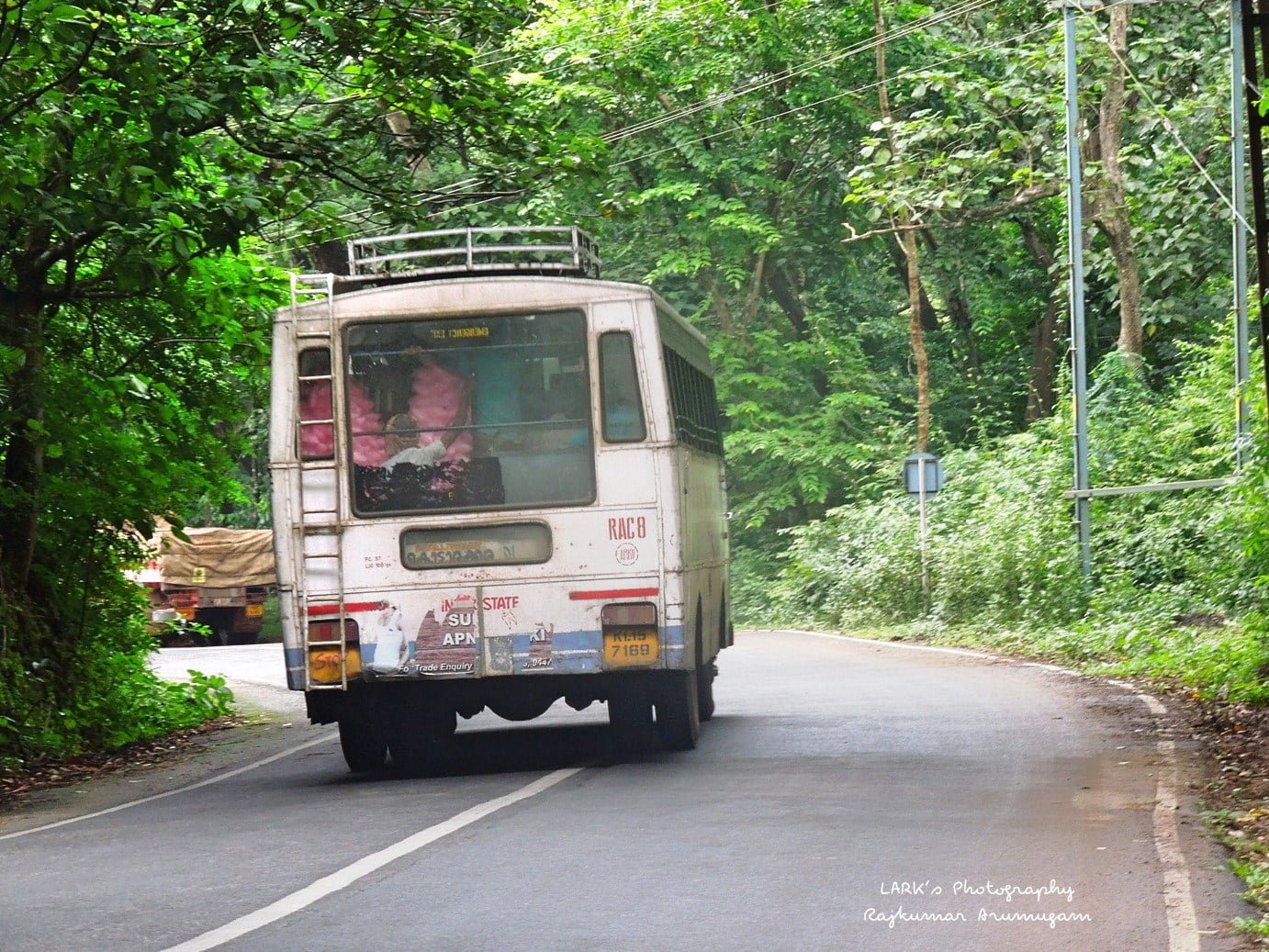 KSRTC RAC 8 Tenkasi to Ambanad Bus Timings