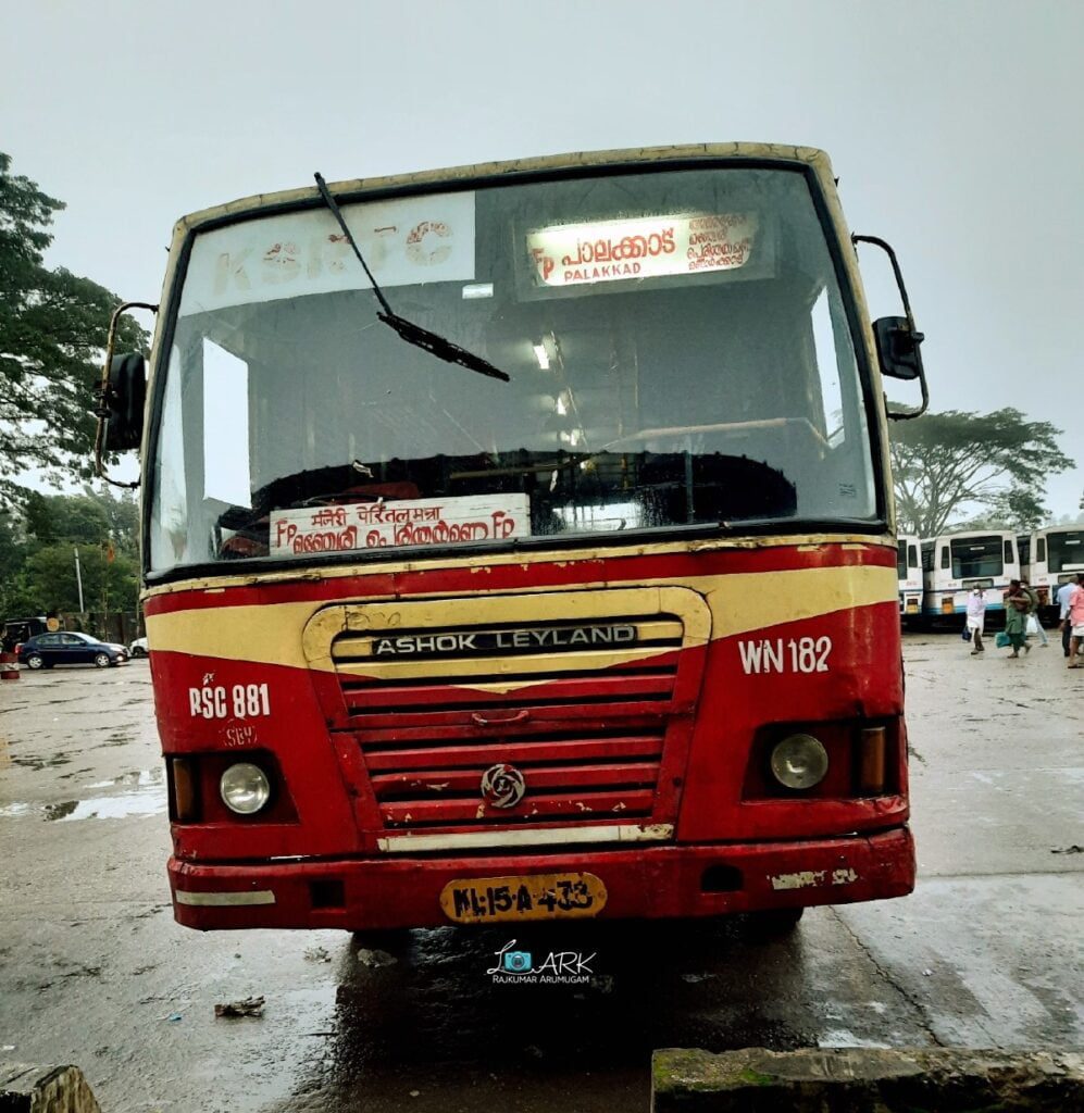 KSRTC RSC 881 Sulthan Bathery to Palakkad Bus Timings