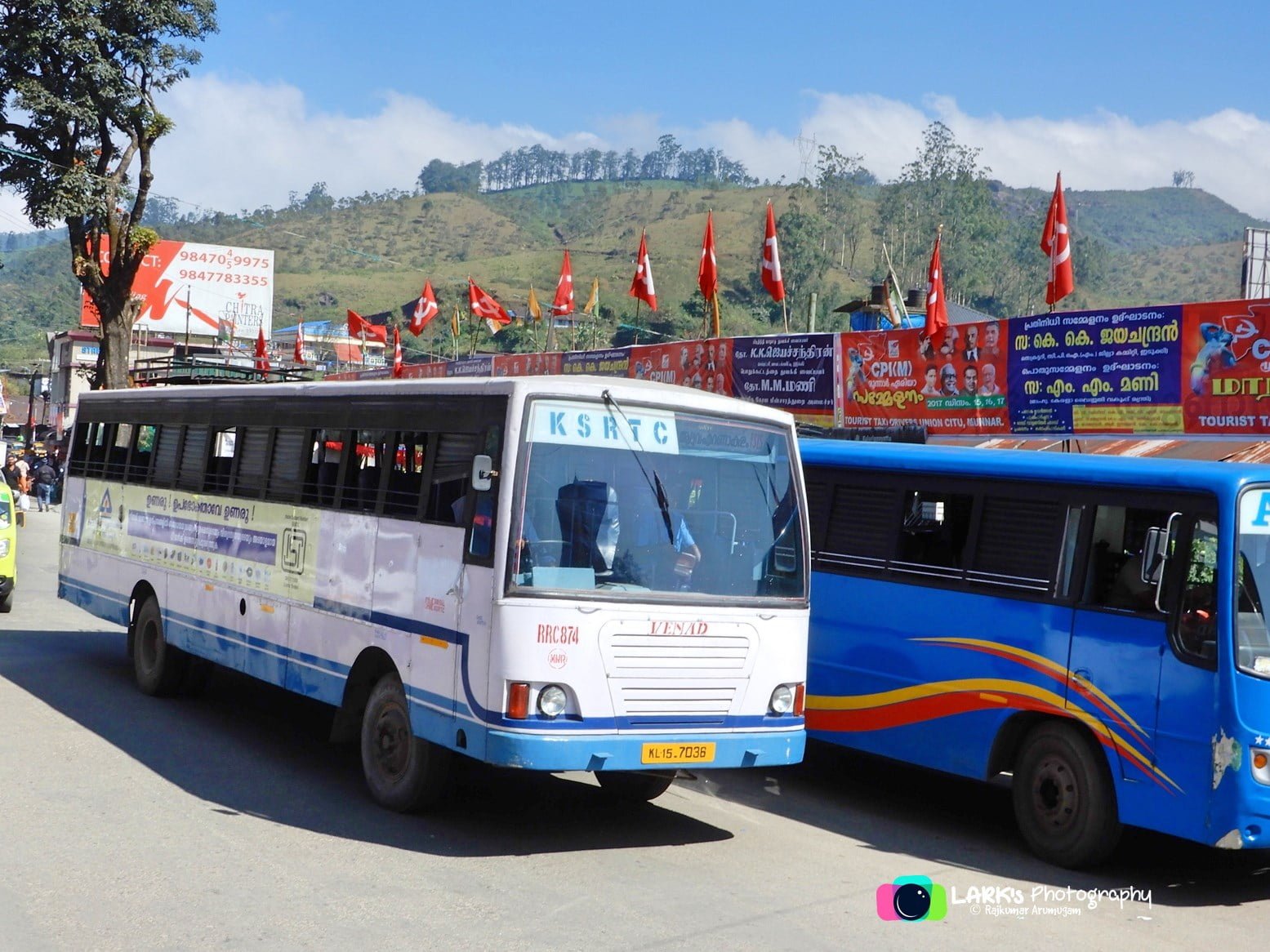 KSRTC RRC 874 Munnar to Ernakulam Bus Timings 