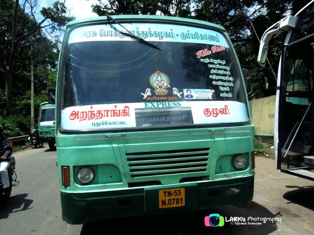 TNSTC TN 55 N 0781 Kumily - Aranthangi