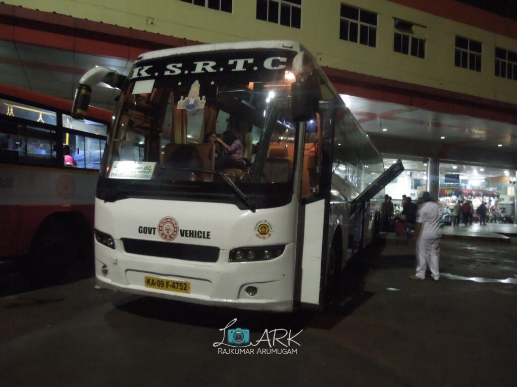 KSRTC KA-09-F-4752 Mysore - Chennai