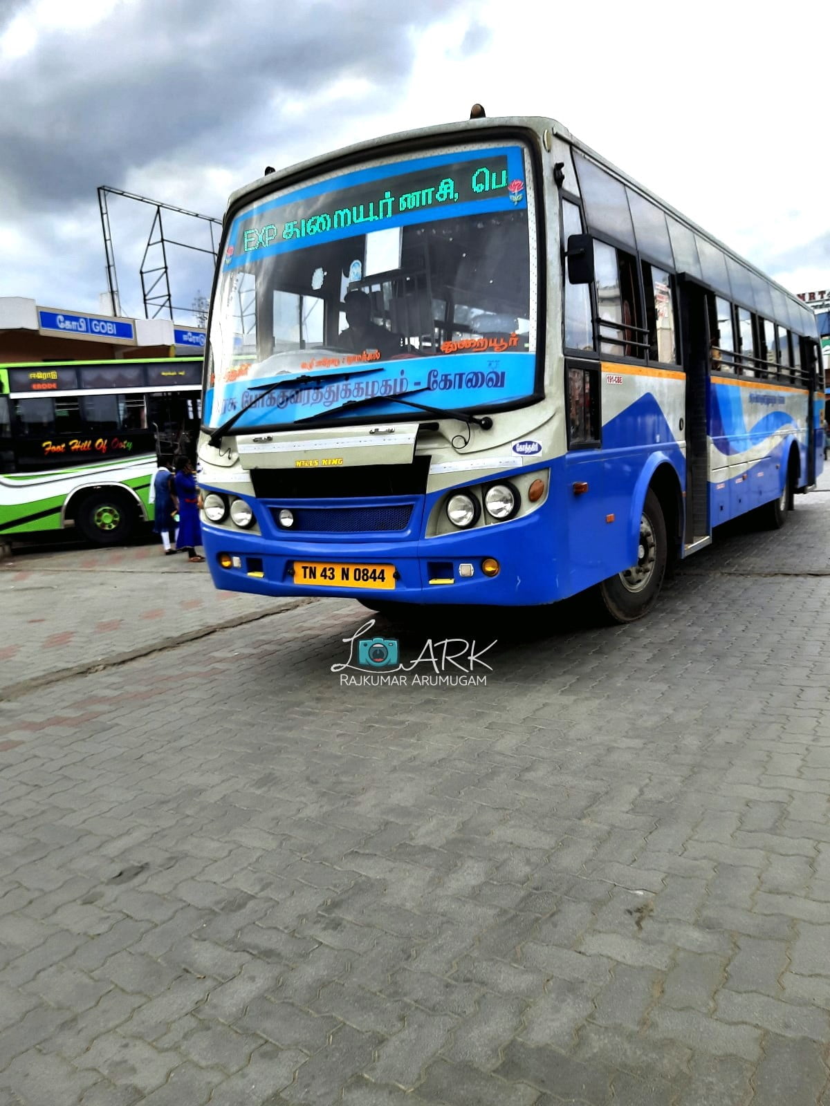 TNSTC TN 43 N 0844 Kotagiri to Thuraiyur Bus Timings 