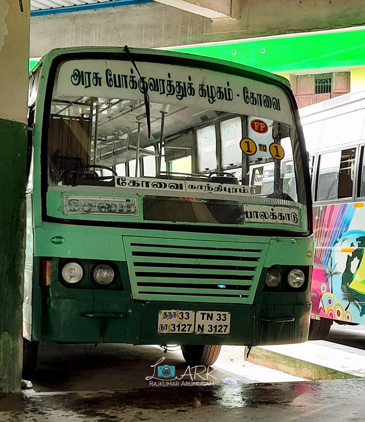 TNSTC TN 33 N 3127 Salem to Palakkad Bus Timings 