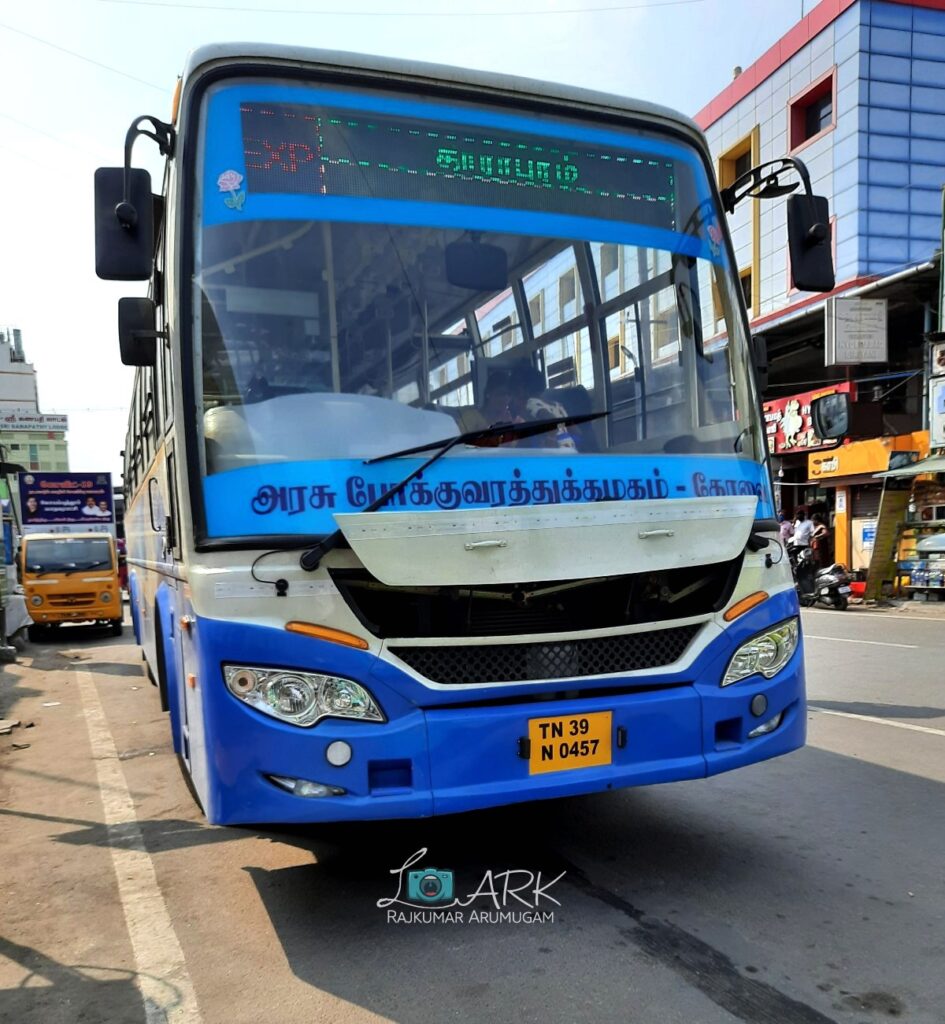 TNSTC TN 39 N 0457 Coimbatore - Dharapuram