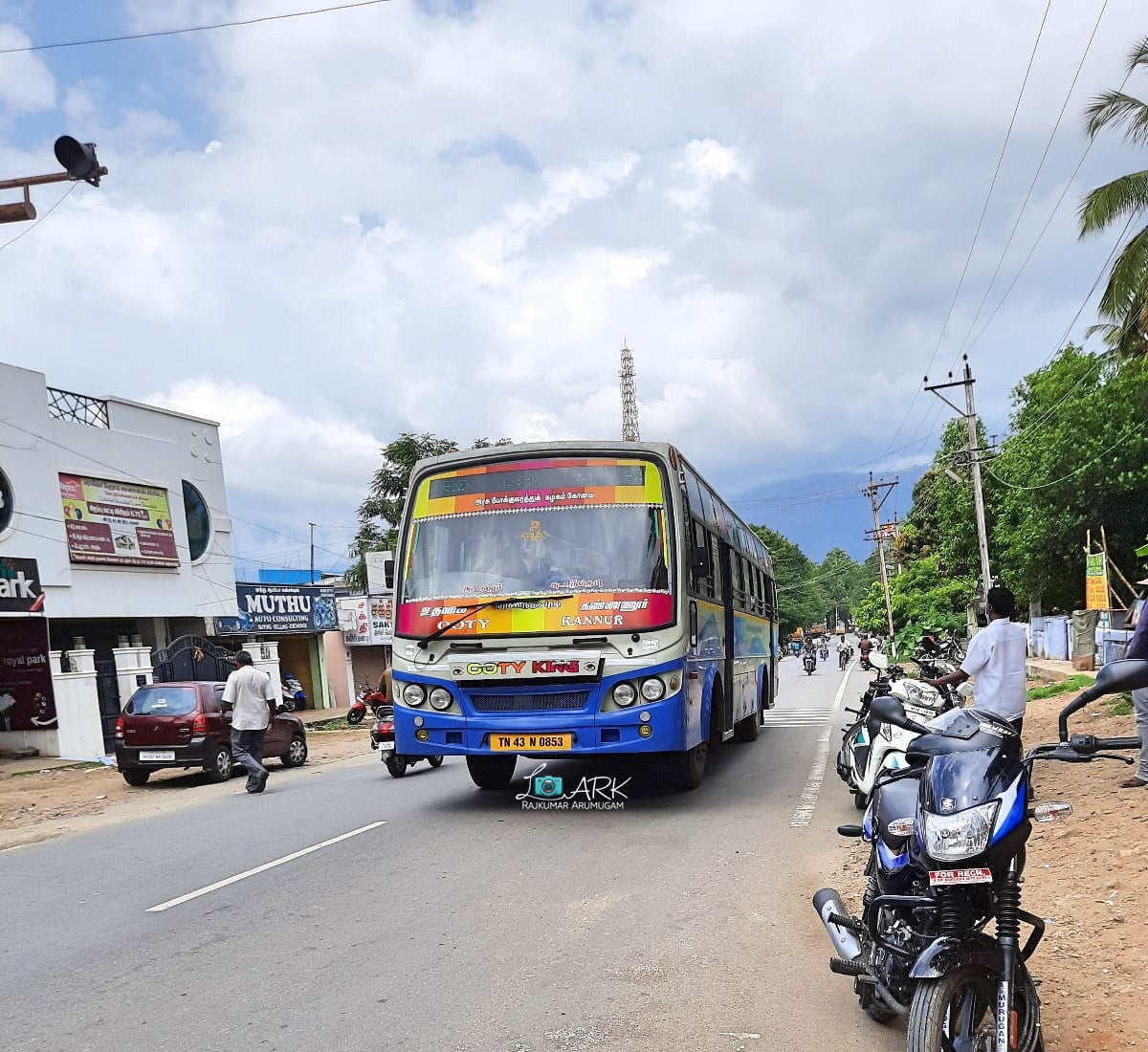 TNSTC TN 43 N 0853 Ooty to Kannur Bus Timings 