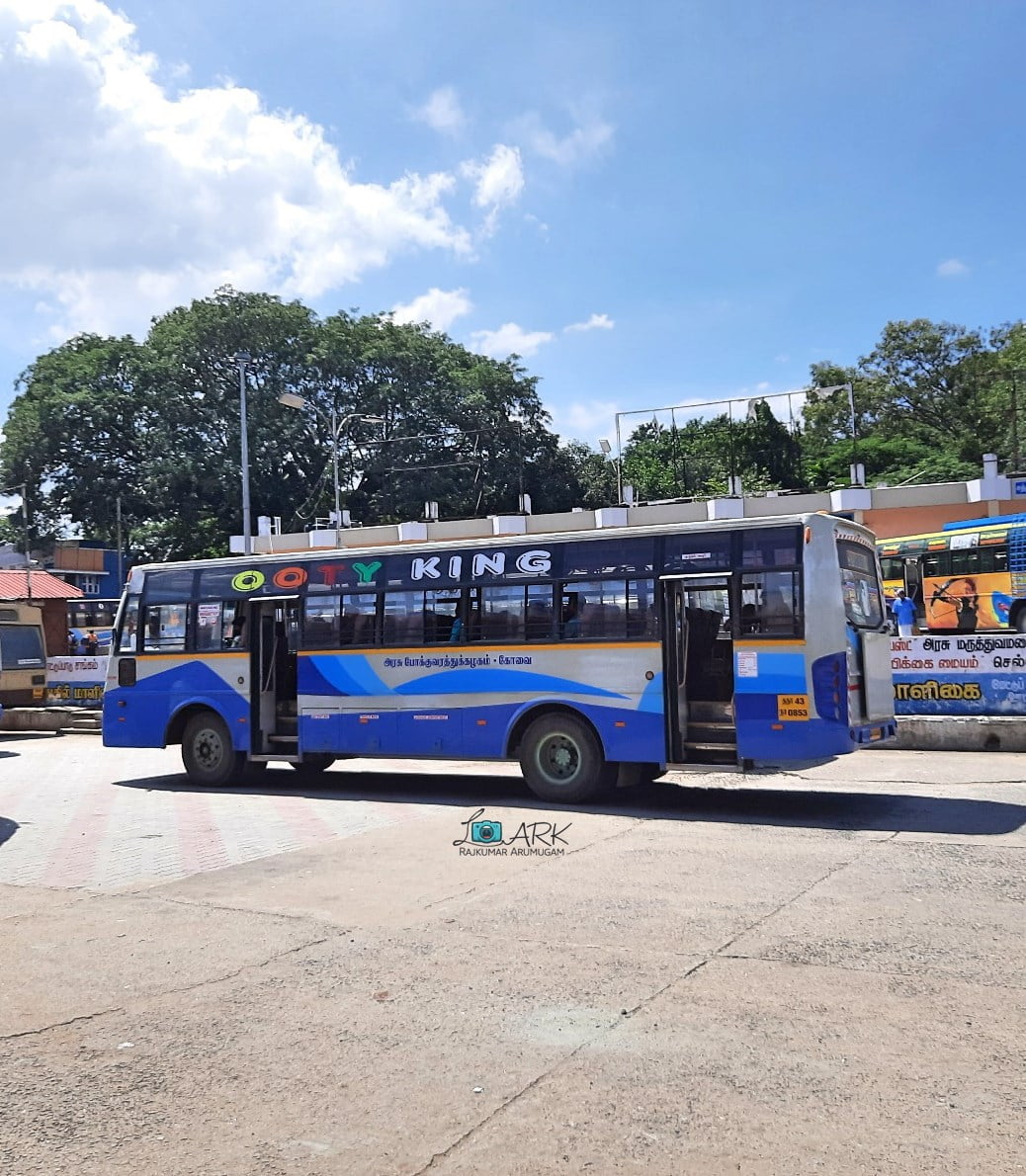TNSTC TN 43 N 0853 Ooty to Kannur Bus Timings 
