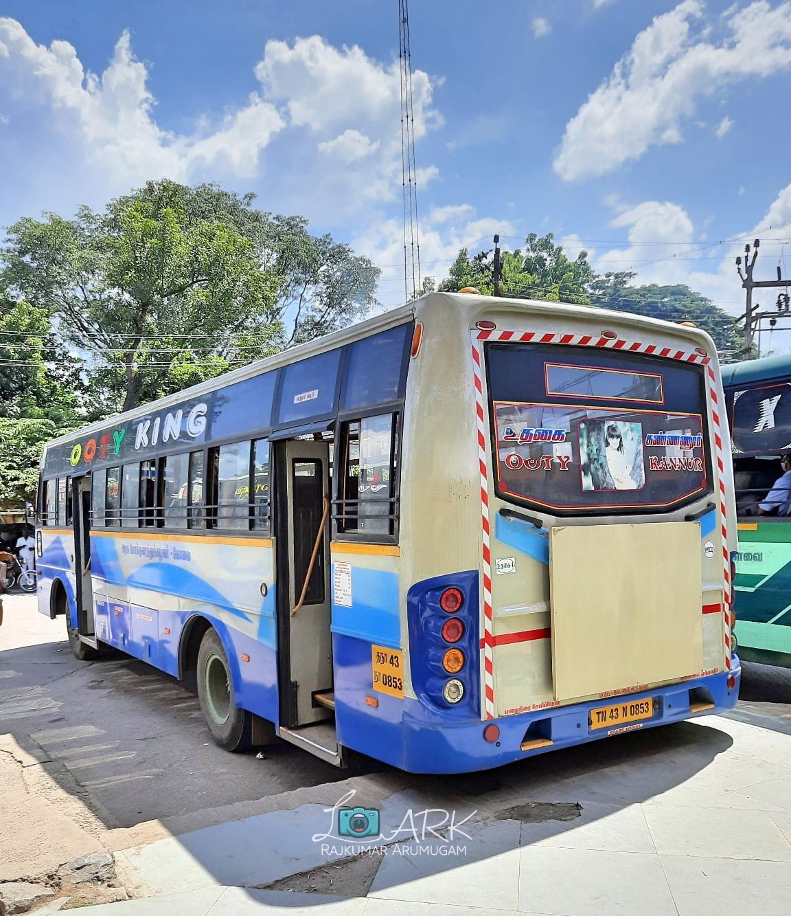 TNSTC TN 43 N 0853 Ooty to Kannur Bus Timings 