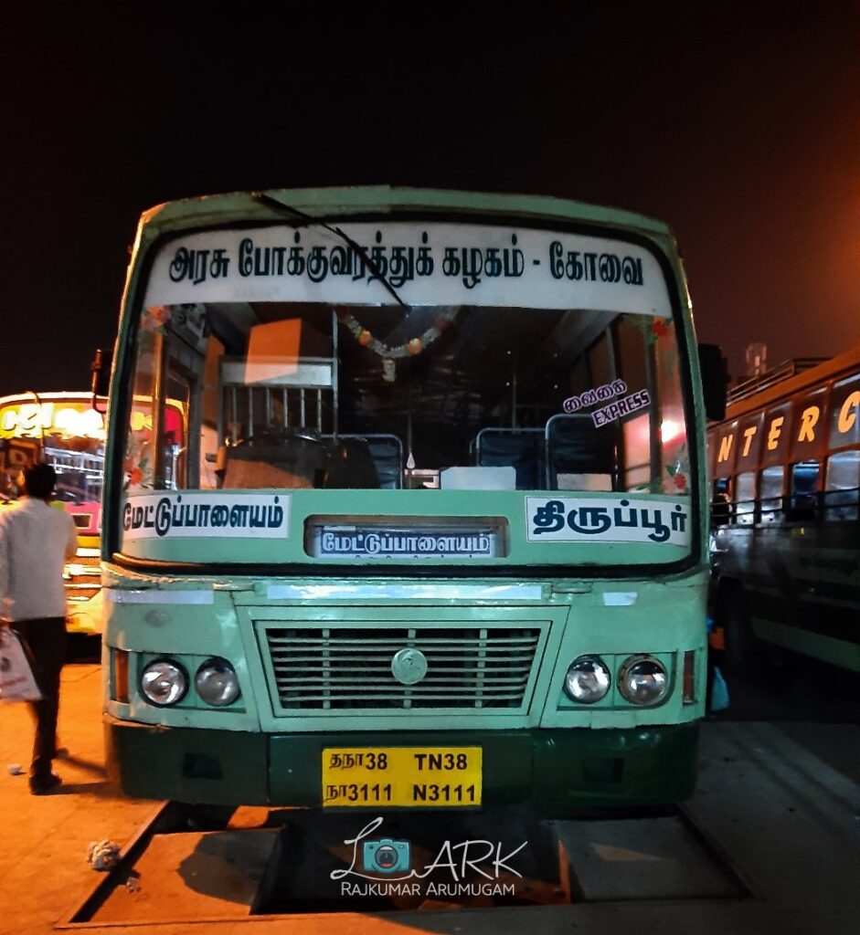 TNSTC TN 38 N 3111 Mettupalayam - Tiruppur