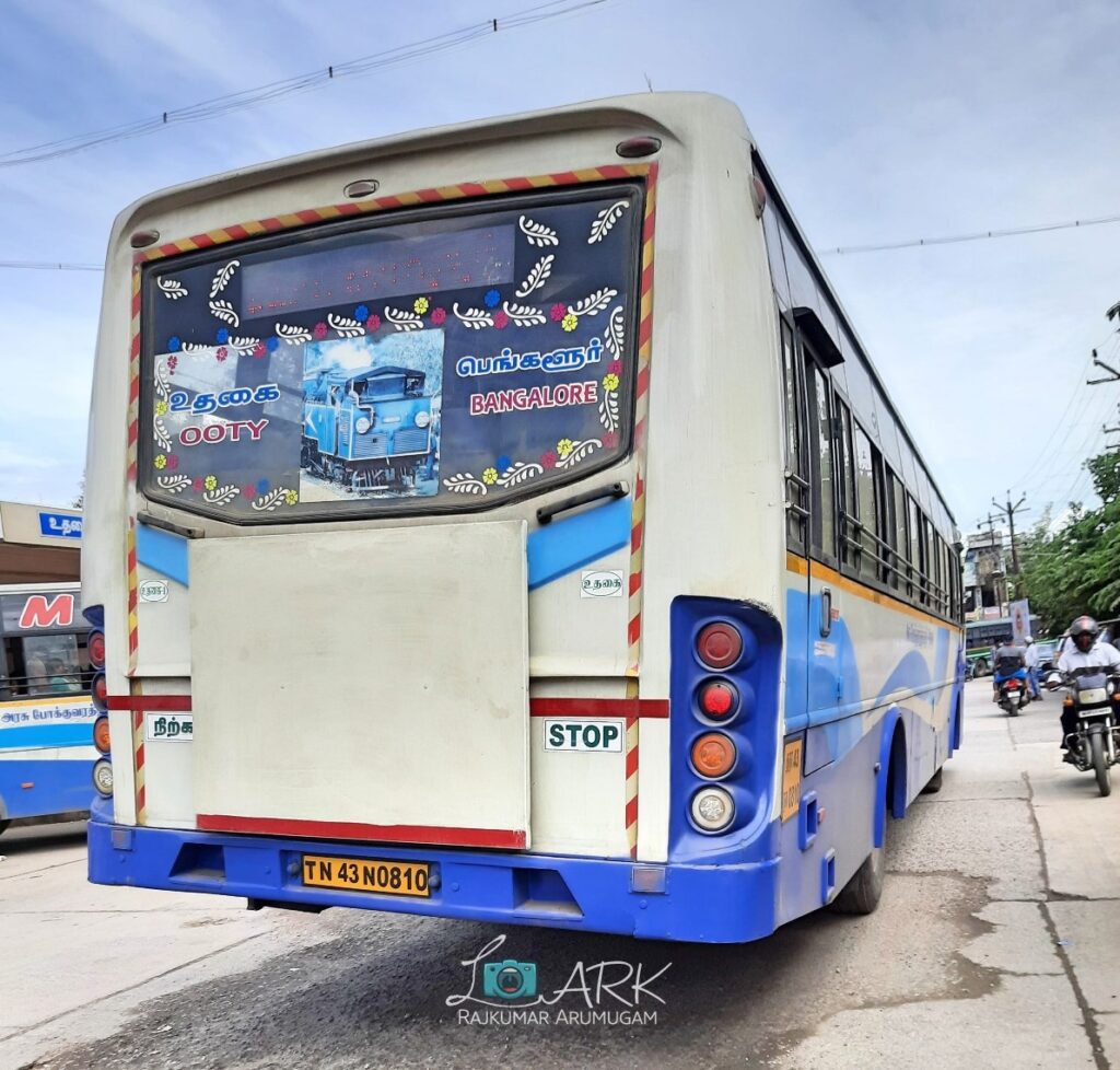 TNSTC TN 43 N 0810 Ooty - Bangalore