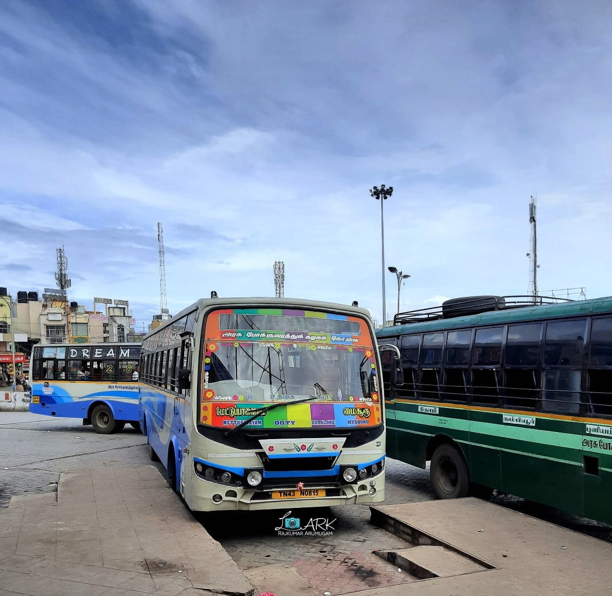 TNSTC TN 43 N 0815 Mettupalayam - Mysore
