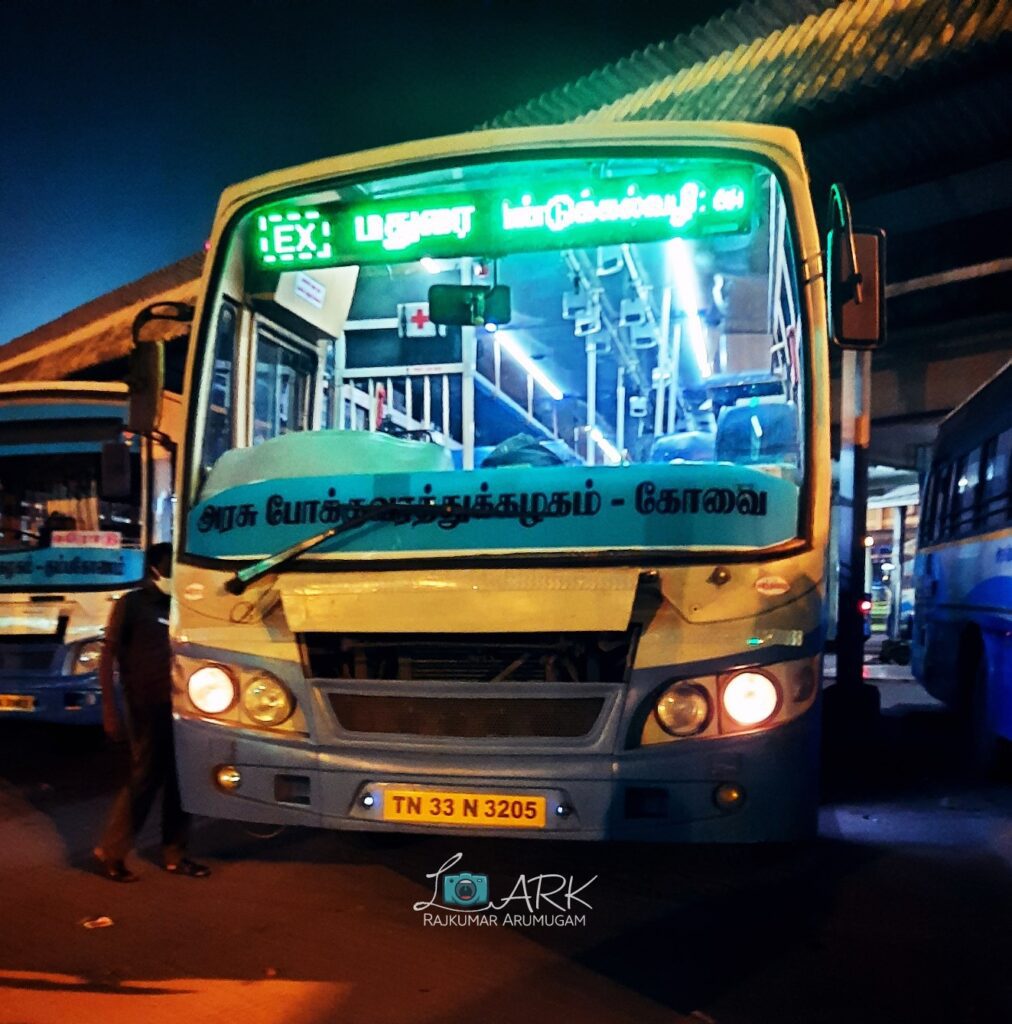 TNSTC TN 33 N 3205 Erode - Madurai