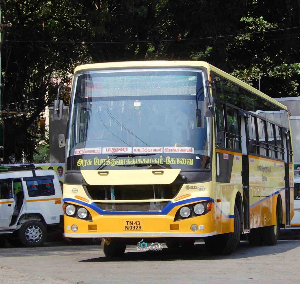 TNSTC Bus Timings from Mettupalayam Bus Stand towards Coimbatore