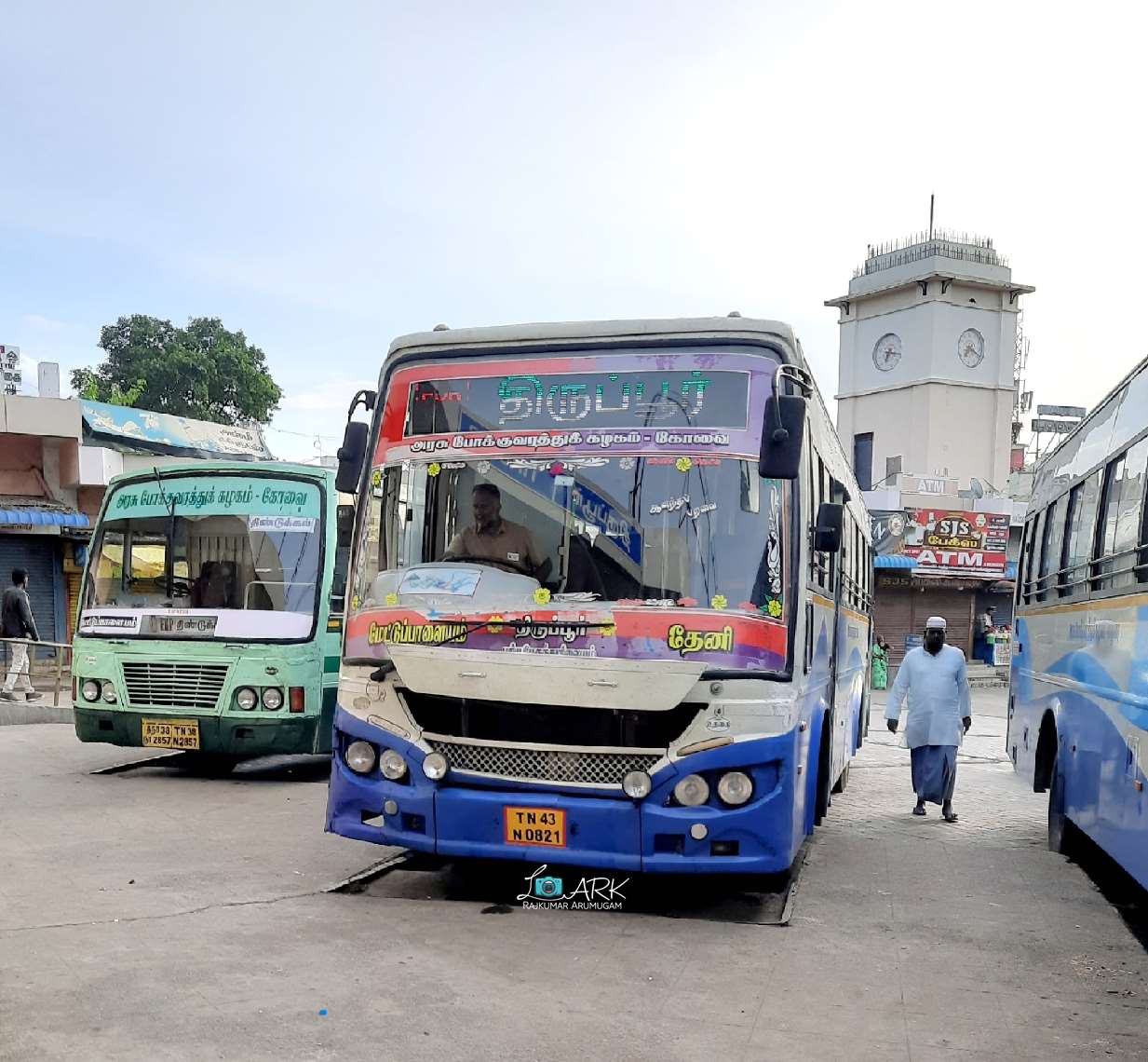 TNSTC Bus Timings from Mettupalayam towards Tiruppur