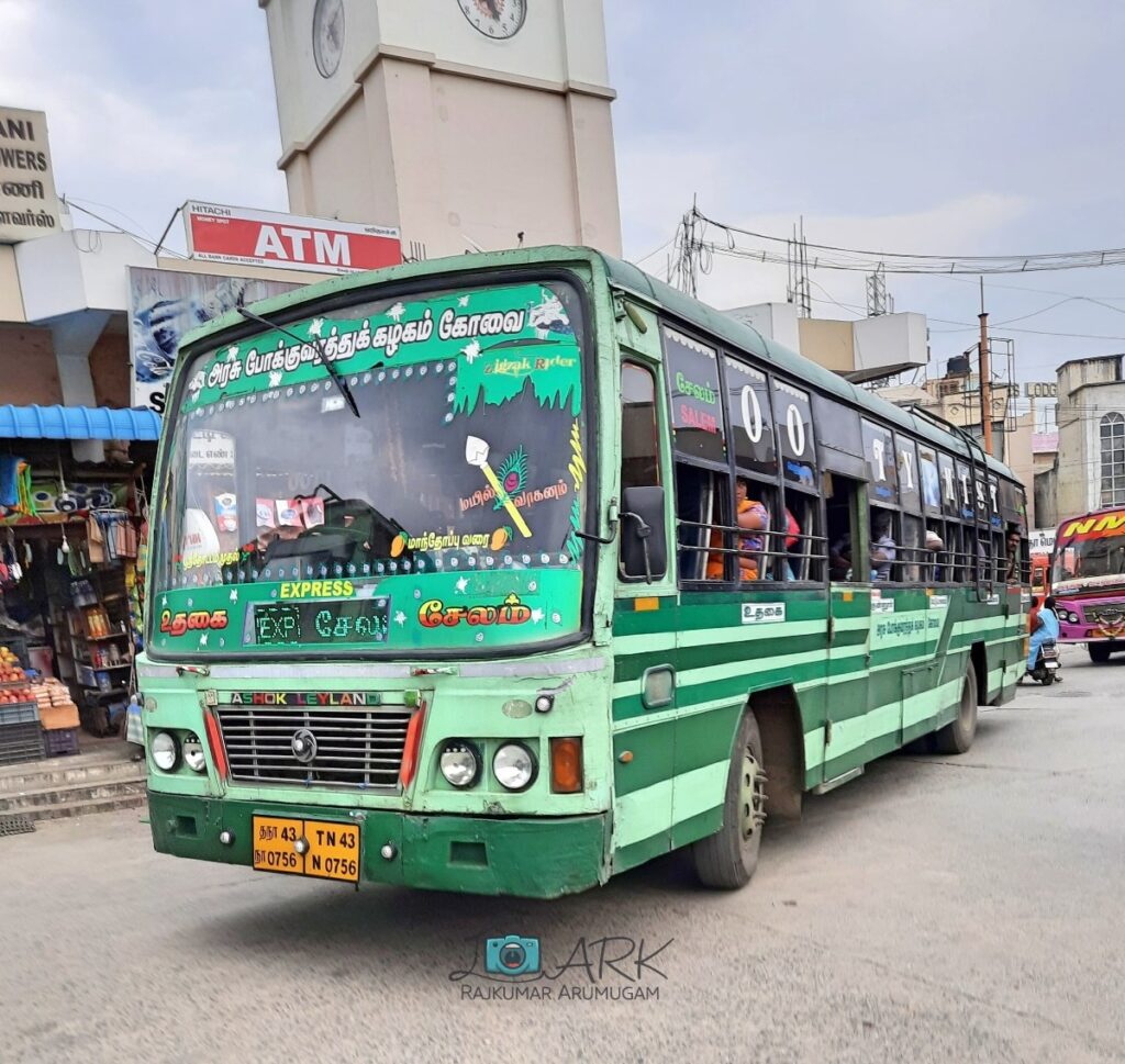 TNSTC TN 43 N 0756 Ooty - Salem