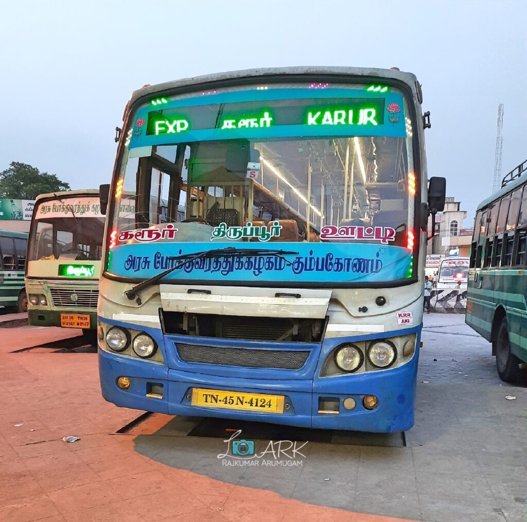 TNSTC TN 45 N 4124 Ooty - Karur