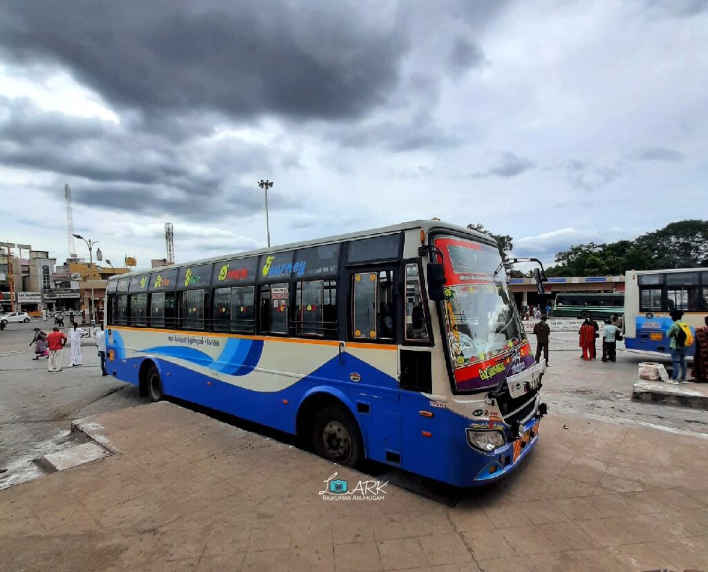 TNSTC TN 43 N 0821 Mettupalayam - Theni Bus Timings