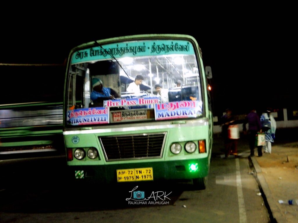 TNSTC Bus Timings from Tirunelveli Bus Stand