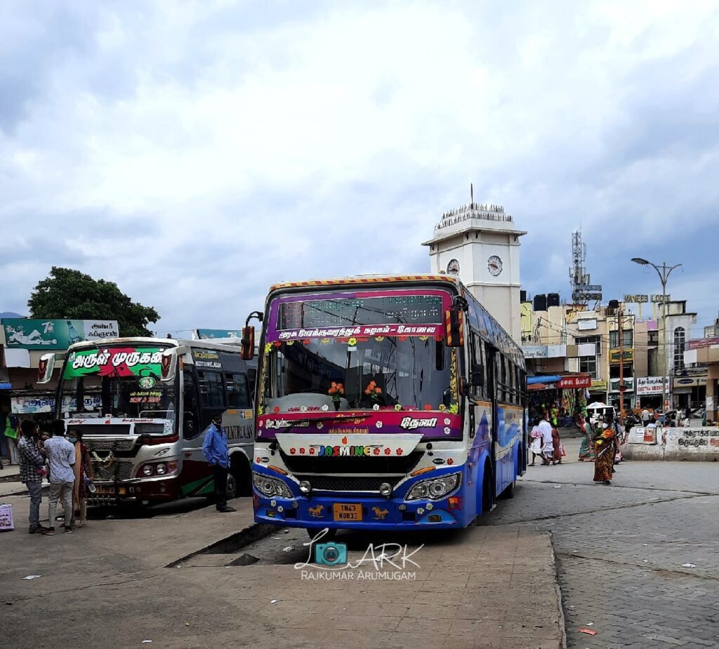 TNSTC TN 43 N 0833 Mettupalayam - Theni Bus Timings