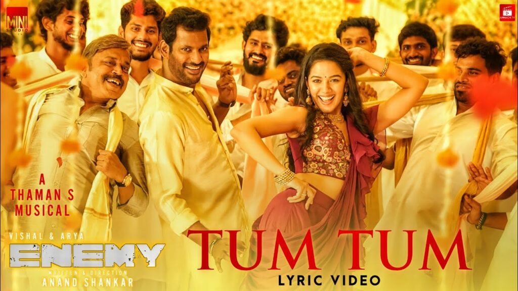 Enemy - Tum Tum Tamil Song Lyrics எனிமி - டும் டும் தமிழ் பாடல் வரிகள்