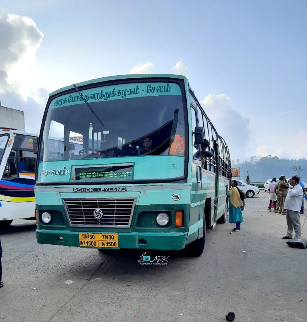 TNSTC Bus Timings from Yercaud Bus Stand - Complete Schedule