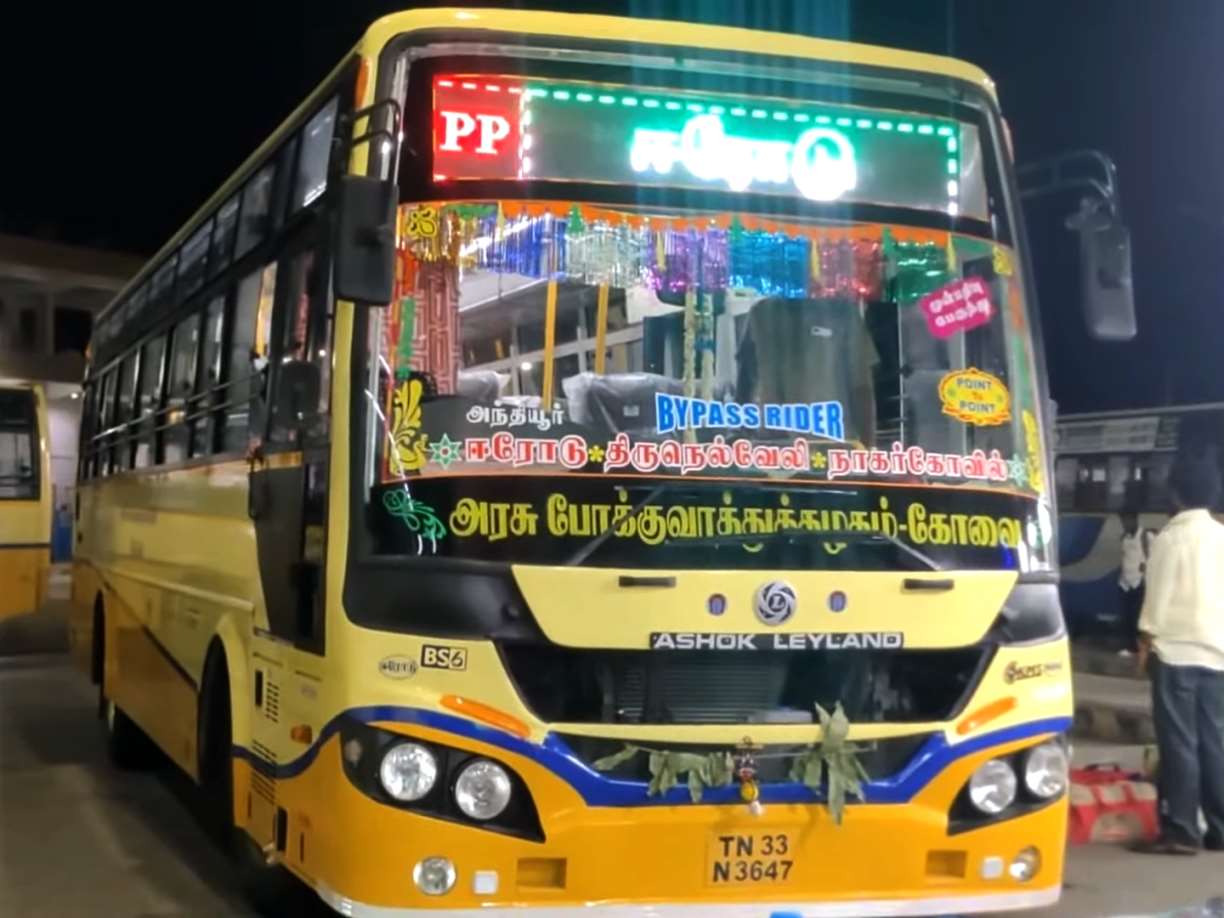TNSTC Bus Timings from Nagercoil Bus Stand