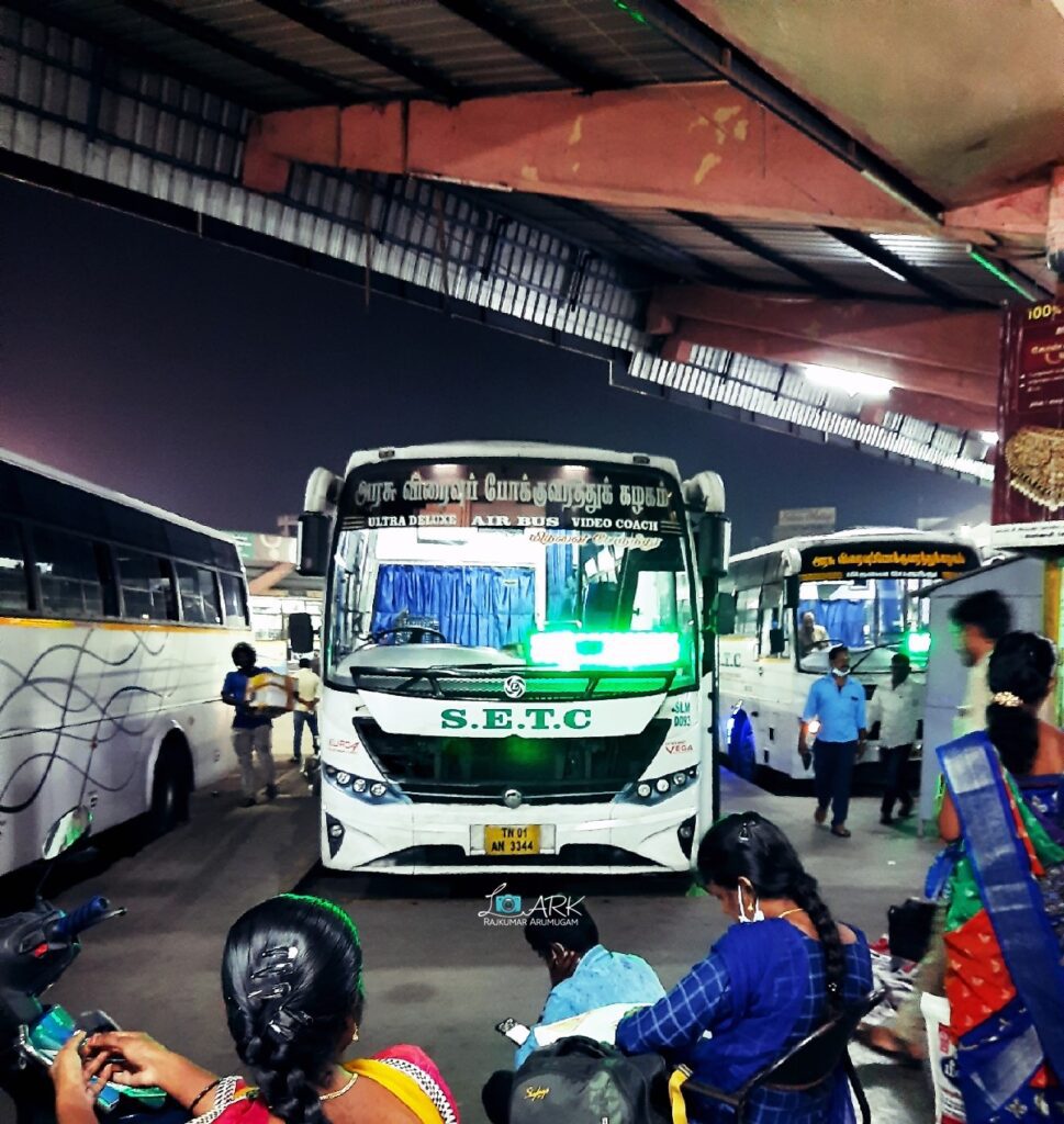SETC SLM D093 TN 01 AN 3344 Salem - Guruvayur Bus Timings