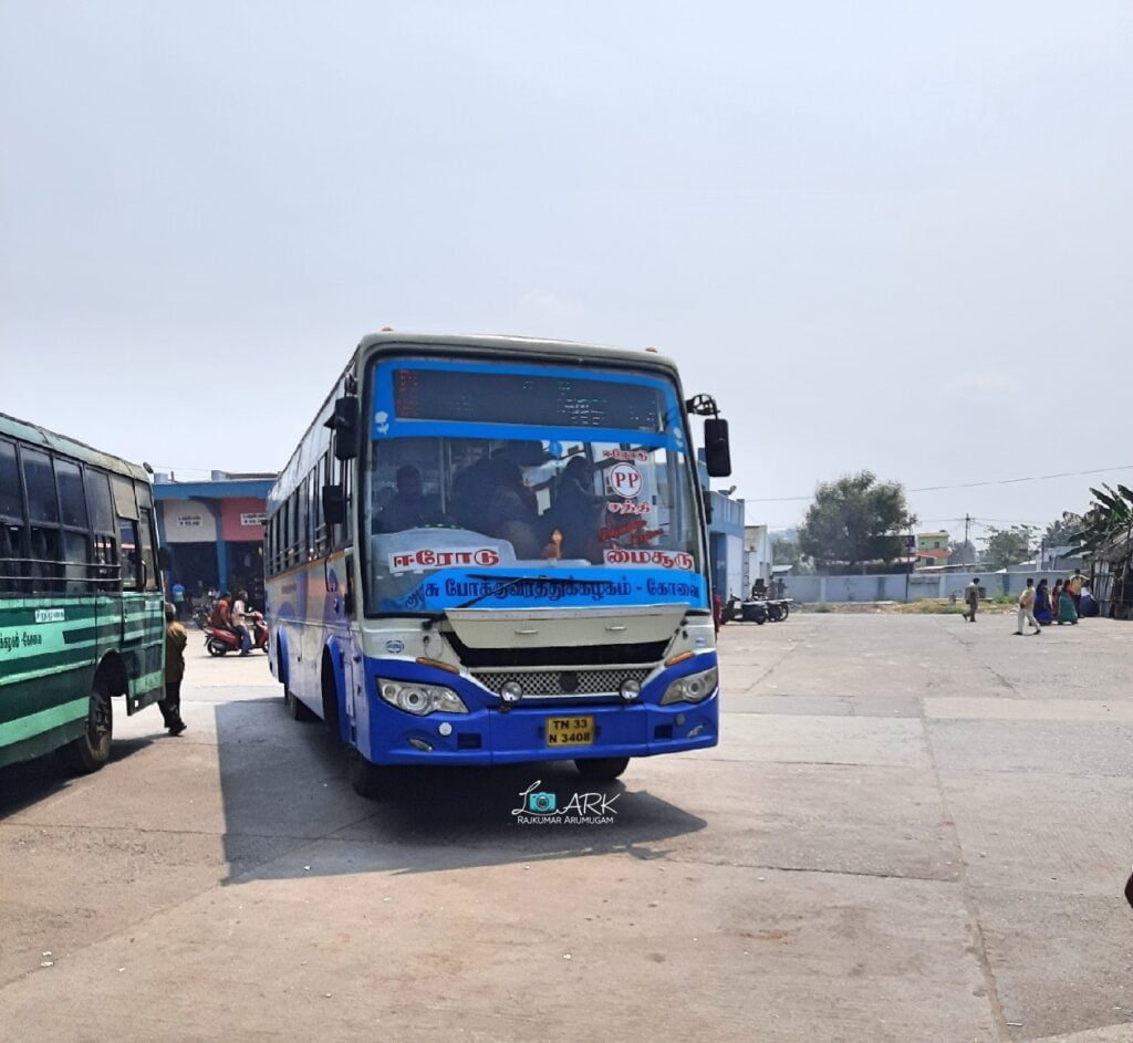 TNSTC TN 33 N 3408 Erode - Mysore Bus Timings