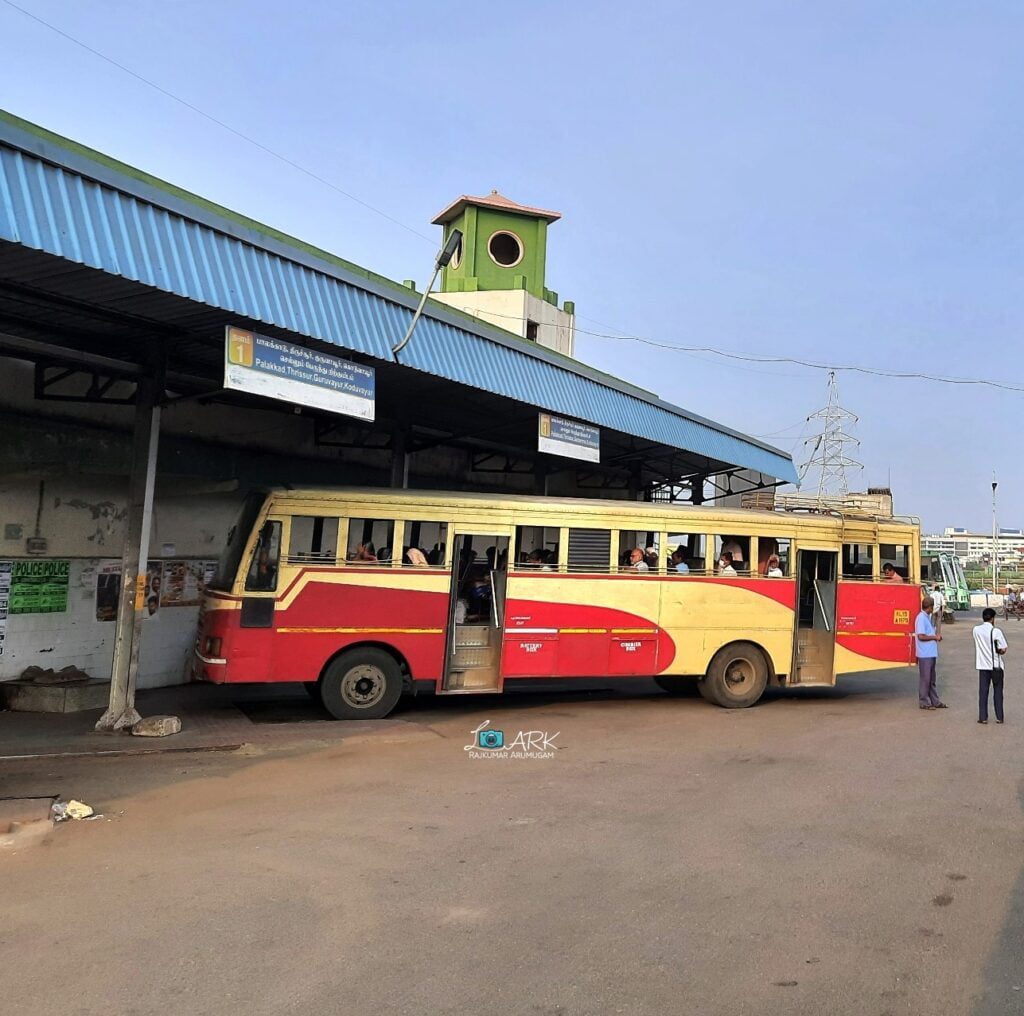 KSRTC RPC 376 Kollengode - Coimbatore Bus Timings