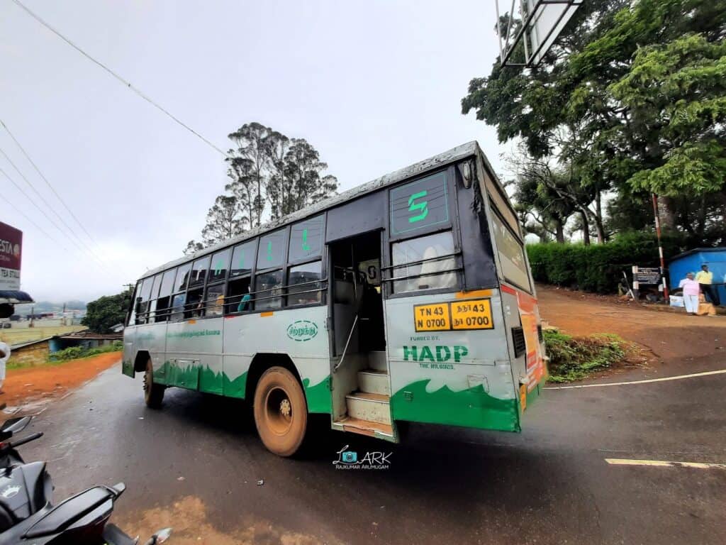 TNSTC TN 43 N 0700 Ooty - Kinnakorai - Hiriyaseegai Bus Timings