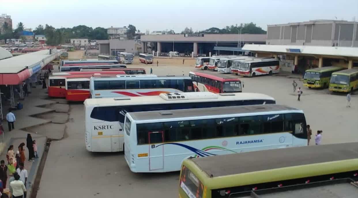 Andhra Pradesh Interstate KSRTC Bus Timings from Bangalore Kempegowda Bus Stand 