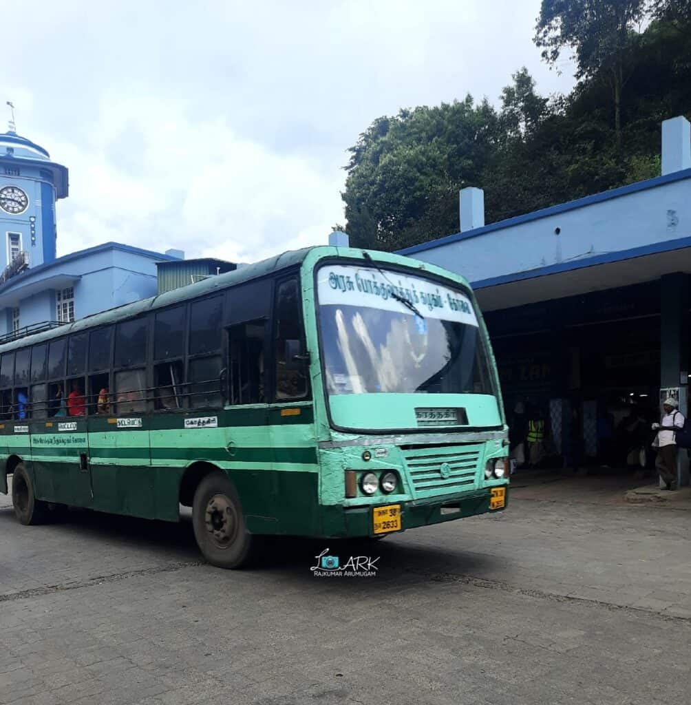 TNSTC TN 38 N 2633 Coonoor - Kotagiri Bus Timings