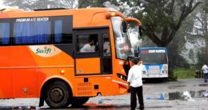 KSRTC-SWIFT Kannur - Puducherry (Pondicherry) GARUDA AC Seater Bus Timings