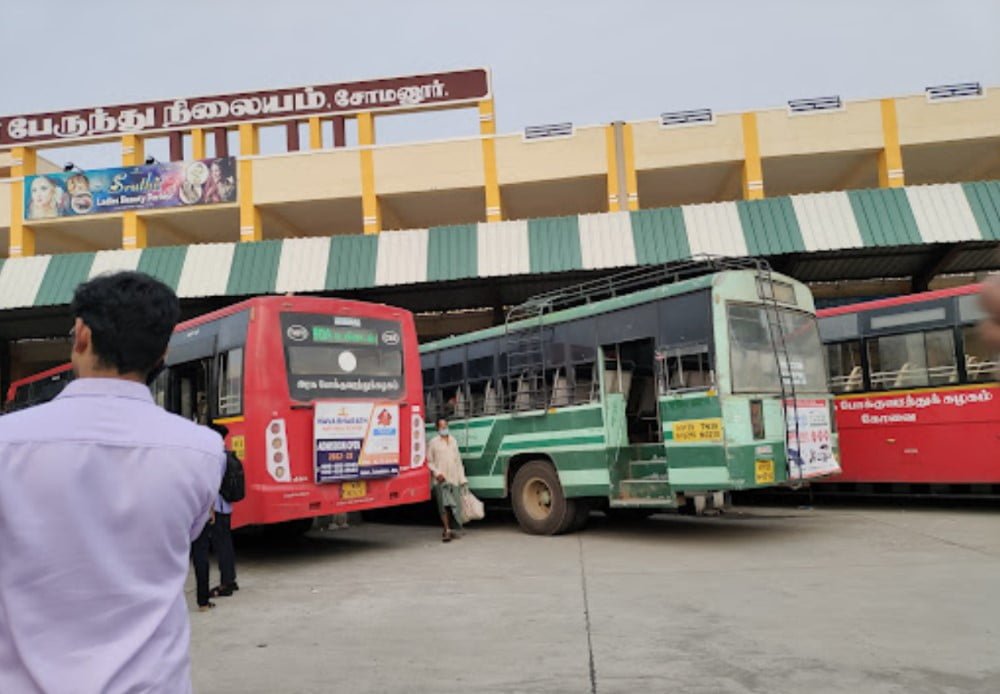 TNSTC Mofussil and Town - City Bus Timetable from Somanur Bus Stand