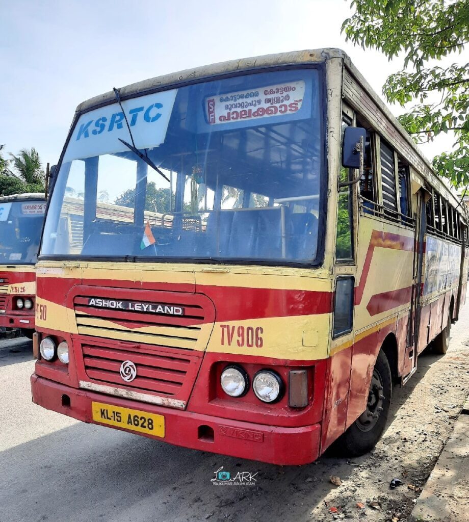 KSRTC RPE 50 Palakkad - Thiruvananthapuram Bus Timings