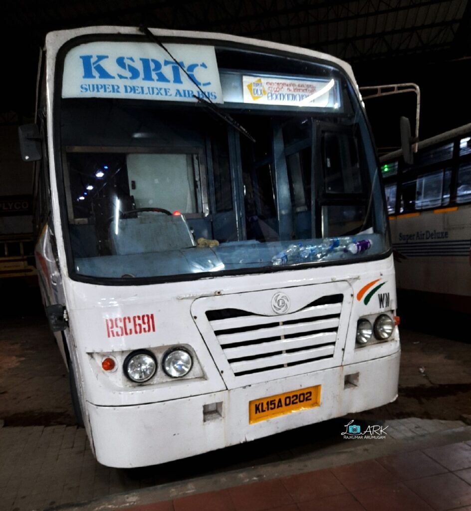 KSRTC RSC 691 Mananthavady - Thiruvananthapuram Bus Timings