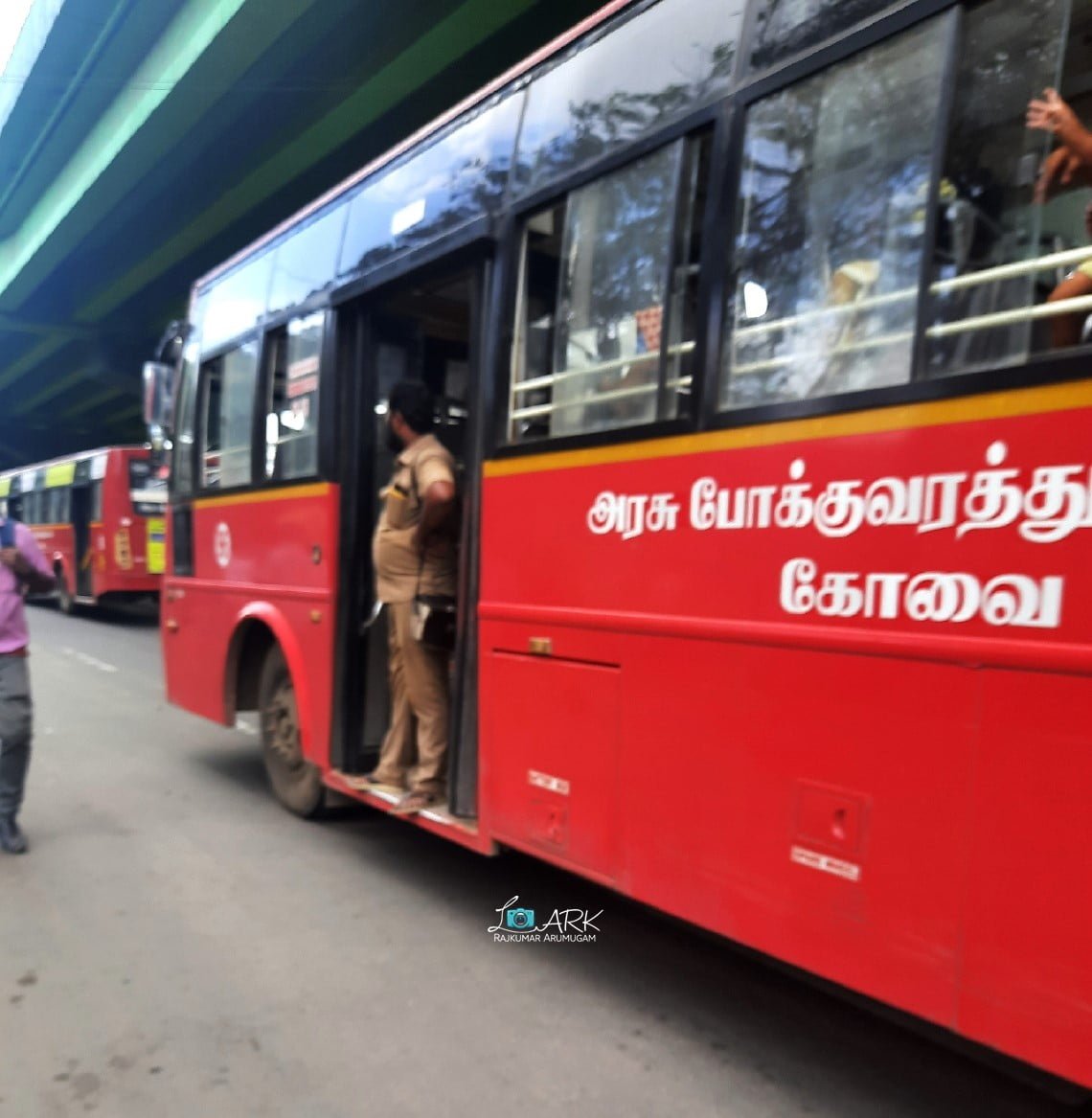 TNSTC Town Bus Timings from Gandhipuram towards Periyanayakkanpalayam