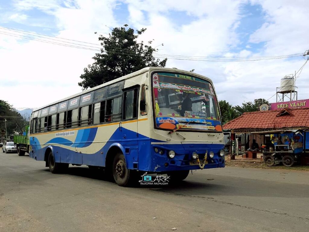Valparai to Mannarkkad Bus Timings TNSTC TN 38 N 3268