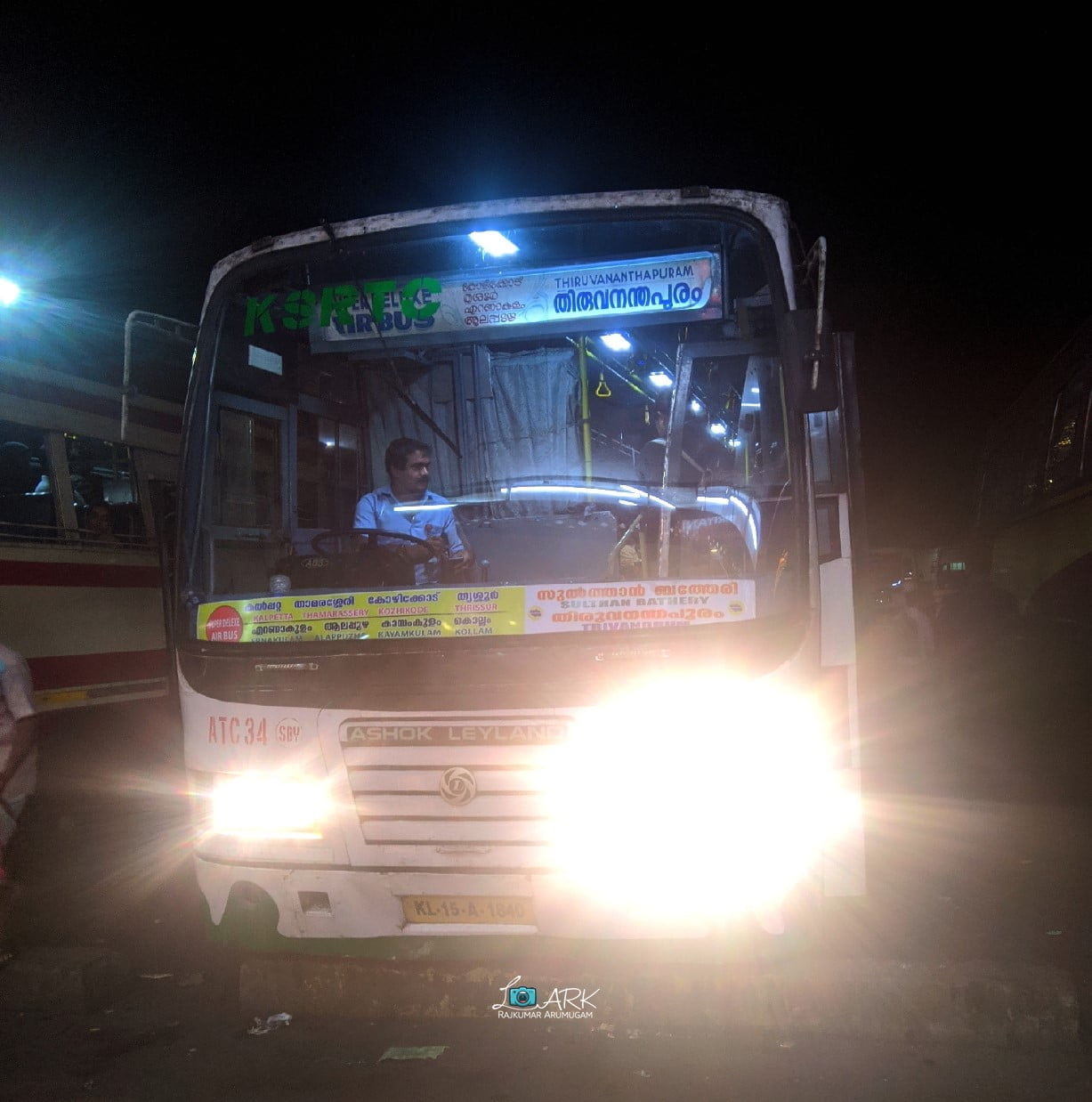 KSRTC ATC 34 Sulthan Bathery - Kumily Bus Timings