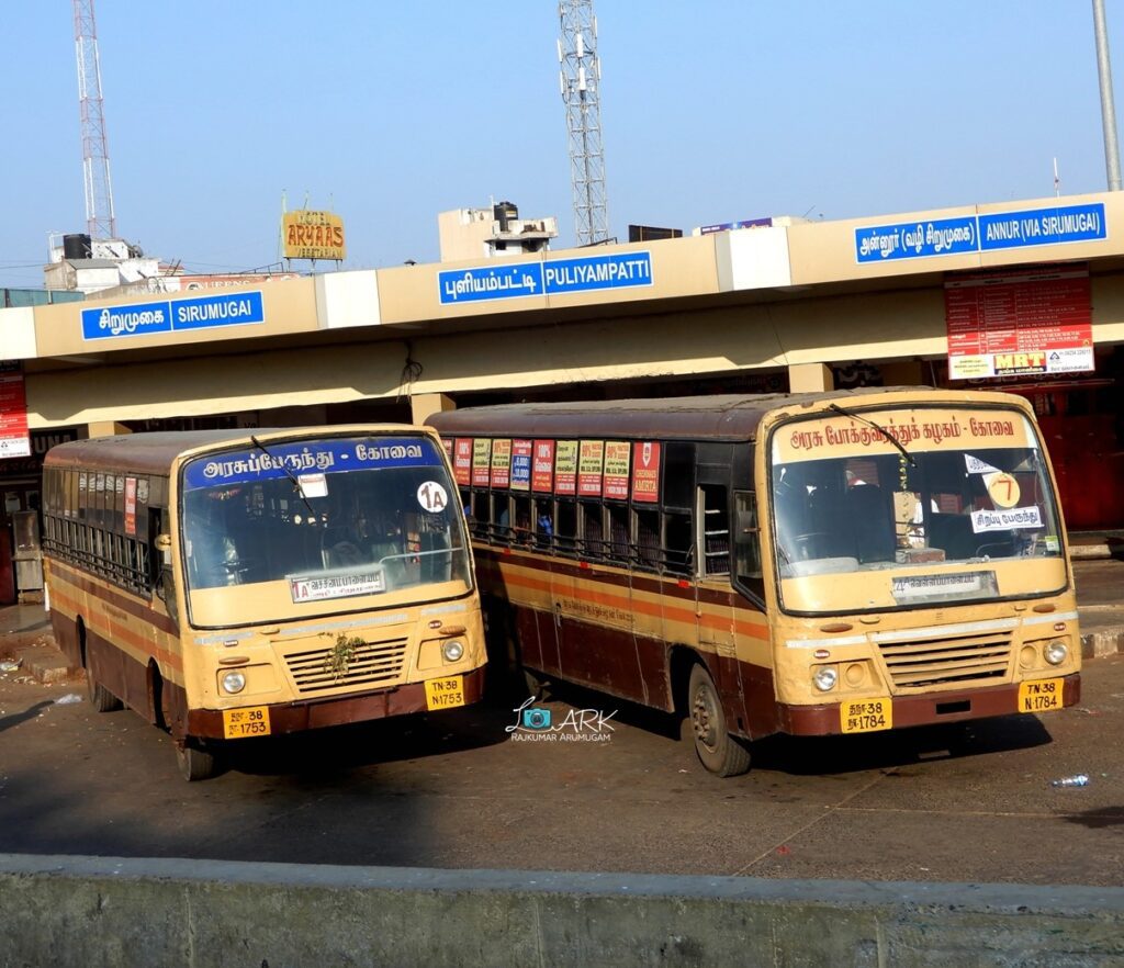 Mettupalayam Town Bus Timings towards Sirumugai