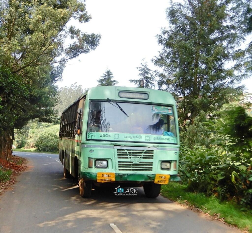 TNSTC TN 43 N 0573 Ooty - Emerald - Mukkimalai Bus Timings